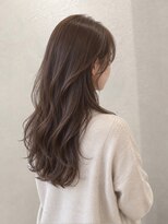 アトラ ハッピーヘアライフ 昭和町店(attra happyhairlife)&nbsp;韓国風くびれロング×アッシュ/前髪カット