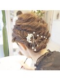 結婚式&二次会 ヘアアレンジ