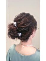 ネオリーブルノン 日吉(Neolive Runon)&nbsp;ゆるふわ編み込みアップ