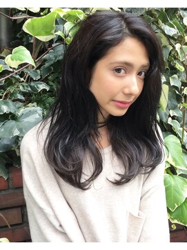 サングース(Sungoose) <Sungoose>外国人風Aラインロングセンターパート