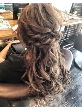 リンク LINK ヘアーサロン HAIRSALON ヘアセット