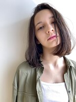 ミラバイグリーン(Mira by green)&nbsp;大人ボブ×アッシュブラウン【前下がり】 03