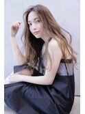 ゆるやかウェーブ☆ロング/大人かわいいフリンジウェーブ