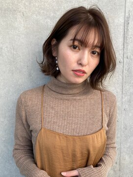ユアーズ ヘア 恵比寿本店(youres hair) フェミニンボブスタイル