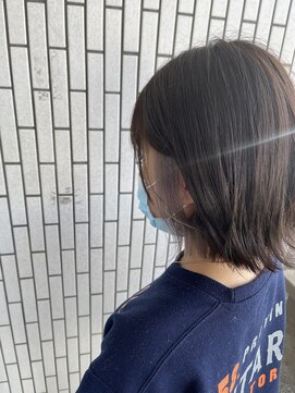 ガーデンエス 緑井店(GARDEN es) インナーカラー『シルバーグレー』