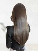 【30・40代おすすめ♪】髪質改善ストレート×艶カラー