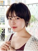 丸みショートヘア　大場猛