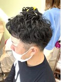 メンズショートでもパーマはかけられます!!