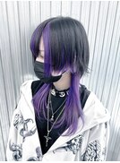 ▽□□▽パープルロングウルフ