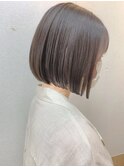 マチルダボブ/ピンクベージュ/インナーグレージュ[自由が丘駅]