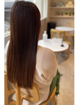 レンネ(lenne) 【Lenne】髪質改善トリートメント×柔らか地毛風ブラウン