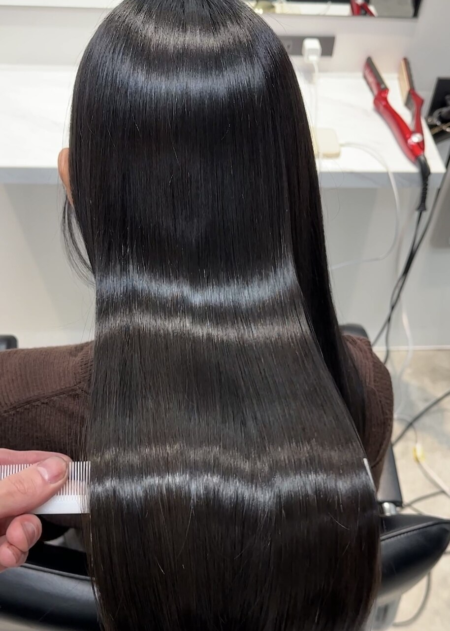 艶カラー（渋谷髪質改善/渋谷/縮毛矯正/髪質改善/艶髪：L200853290