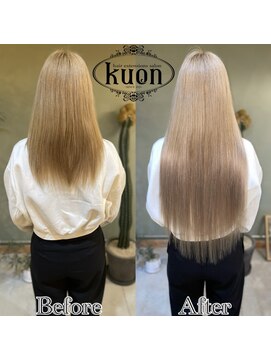 クオン(kuon) ブライダルヘアはエクステにお任せ！【シールエクステ】