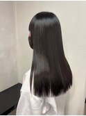 艶髪ストレートロングヘア★髪質改善/ 縮毛矯正(30代40代)