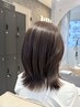 【低刺激で地肌と髪を守れる】デザインカット＆INOAオイルカラー