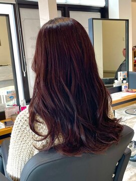 アトリエコア(Atelier Coa) ダブルカラーミルクティーベージュカラーブルーブラックブリーチ