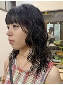 レイヤーパーマ/ロングパーマ/大きめパーマ/パーマ/原宿/表参道