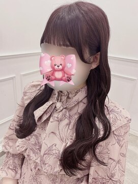 リルミー(Lilme) ぱっつん前髪×流しバング＊まゆ