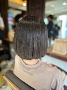 ヘアリゾート粋 ティガ 池袋店(tiga) ナチュラルショートボブ