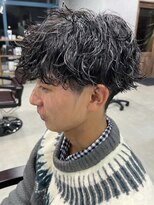 リット×ベリエ(Lit.×belier) メンズパーマツイストスパイラルツイストパーマ波巻きパーマ30代