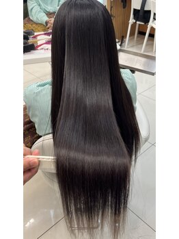 ノブヘアーデザイン 伊勢佐木町店(NOB hairdesign)の写真/【髪質改善】最高級Aujuaトリートメントで異なる髪質のお悩み解決！梅雨のお悩みに潤いと華やかさを★