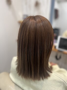 ルヴェール 茜部店(Le Vert) オレンジベージュ×ミディアム