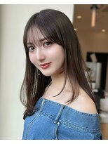 ビューレイギンザ(VIEW LEI GINZA)&nbsp;韓国ウェーブヘア前髪カットレイヤーカット髪質改善銀座