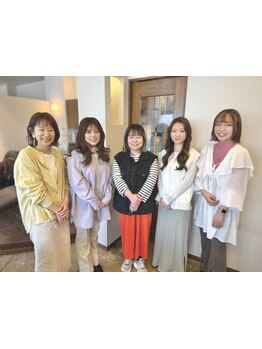 女性目線の提案で、お悩みも相談しやすい♪丁寧なカウンセリングと高い技術であなたのなりたいを実現☆