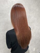 ルノン(LUNON)&nbsp;ホワイトグレージュミニウルフチェリーブラウンデジタルパーマ