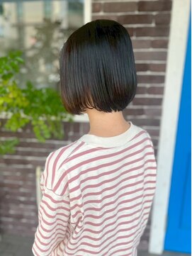 アズグロウ エクラ(AS GROW 'eclat) チェリーブラウンシルキーショートボブ