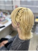 メンズヘアセット