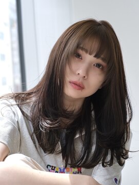 エアー 銀座(air) レイヤーカット／ナチュラル／モテ髪/銀座/ロングレイヤー