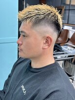 ヌーク 押上店(NooK)&nbsp;フェード　メンズベリーショート