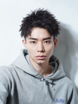 アルファ 新宿(alpha) 【alpha 新宿】刈り上げ×スパイキーショート