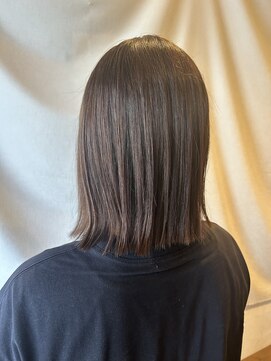 ココカラヘアー ニコ(cococara hair nico) 切りっぱなしボブ/結べるボブ/外はねボブ