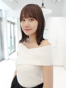 ノーヴァン デフォーム(NOVAN DEFORM) 外ハネボブ・マロンブラウン