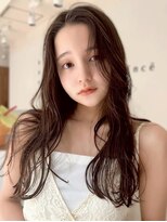 フォト 武蔵小杉(foto)&nbsp;姫カットレイヤー/暗めカラー/韓国風巻き/レイヤーカット