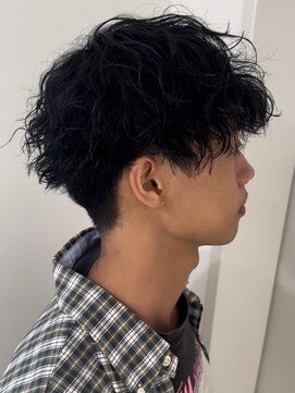 アコロン(acoron.) メンズマッシュ/波巻きパーマ/無造作ヘア/池袋メンズカット