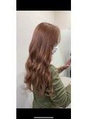 ハイトーンピンクベージュ#浦和#個室#髪質改善トリートメント