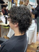 イエローコーン 金沢文庫店(YELLOW CORN)&nbsp;ウルフパーマ/波巻きパーマ/シャドウパーマ/常田大希風パーマ