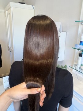 髪質改善ストレート/オージュアトリートメント/ツヤ髪