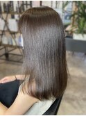 透明感髪質改善カラー◎20代30代ブリーチなし×グレージュ