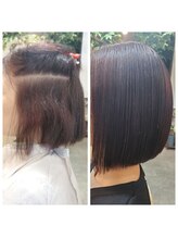 コモレビ(ko.mo.re.bi)&nbsp;自然にまとまる縮毛矯正×骨格補正カット