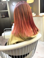 ヘアー フォー ナイン(Hair for nine) ピンクカラー