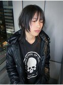 メンズシャギーカット