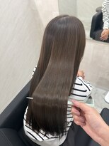 ミヨン 京橋店(miyon)&nbsp;【miyon】韓国レイヤーカット×暗髪カラー×髪質改善