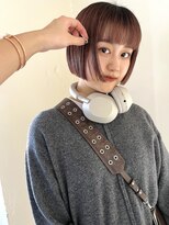 ニコ トウキョウ ヨコハマ(nico)&nbsp;ミニボブ/切りっぱなし/ボブ/縮毛矯正/タッセルボブ