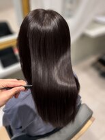 アンドットエス 銀座(and.S) 【髪質改善】縮毛矯正で叶う艶髪美人