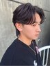 【再来OK】メンズカット+毛流れ/ニュアンスパーマ ￥12500→￥11000
