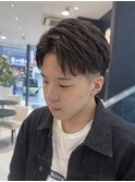 メンズカット爽やかビジネススタイル刈り上げツーブロック